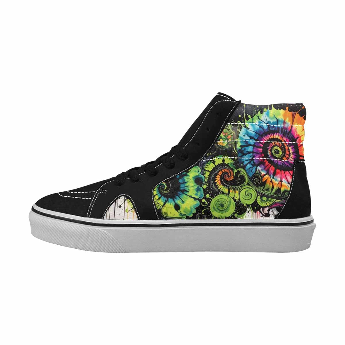 MEN'S Tie High Top Canvas Grunge Shoes