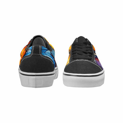 MEN'S Butterfly Wing Canvas Lace-Up Dark Academia Custom Shoes