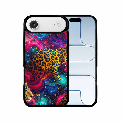 iPhone 17 Air Case — Leopard Print Galaxy Seamless Pattern Animal, Custom Made Phone Cover