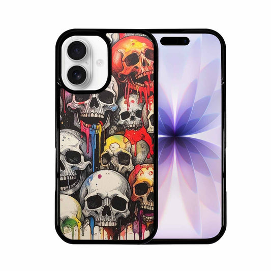 iPhone 17 Case — Rainbow From Skull\'s Mouth Gothic Skulls, Original Design Phone Case