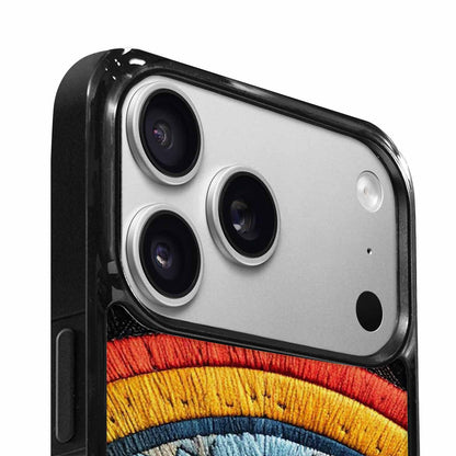 iPhone 17 Pro Case — Vivid Camo Progress Pride Camo, Original Design Phone Case