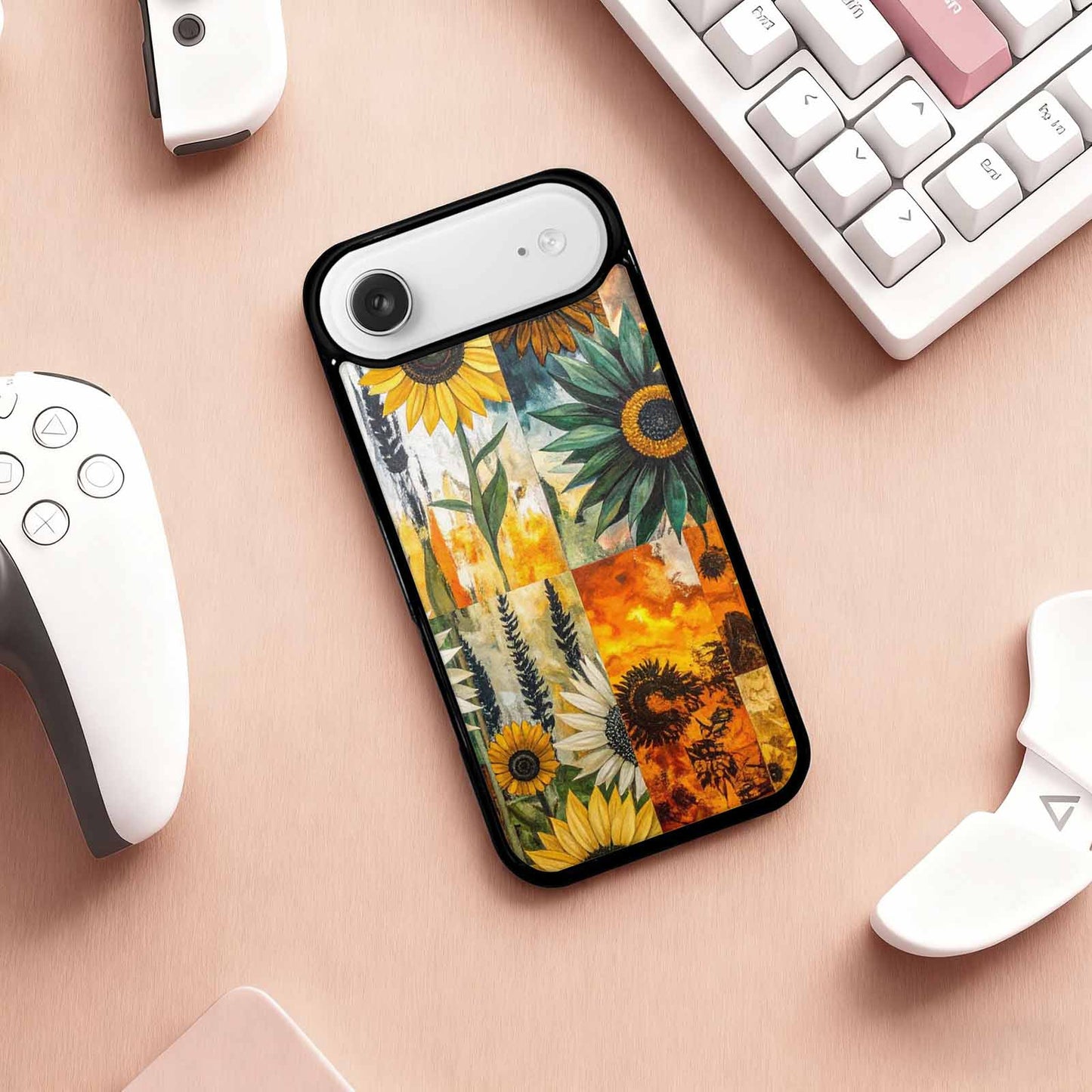 iPhone 17 Air Case — Blend Melt Them Together Small Floral, Custom Phone Case