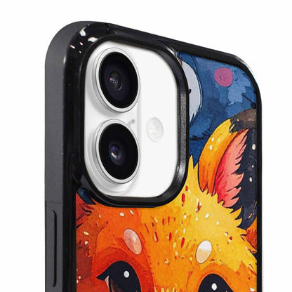 iPhone 17 Case — Watercolor Kawaii Fox Watercolor Abstract, Custom Print Case Cover