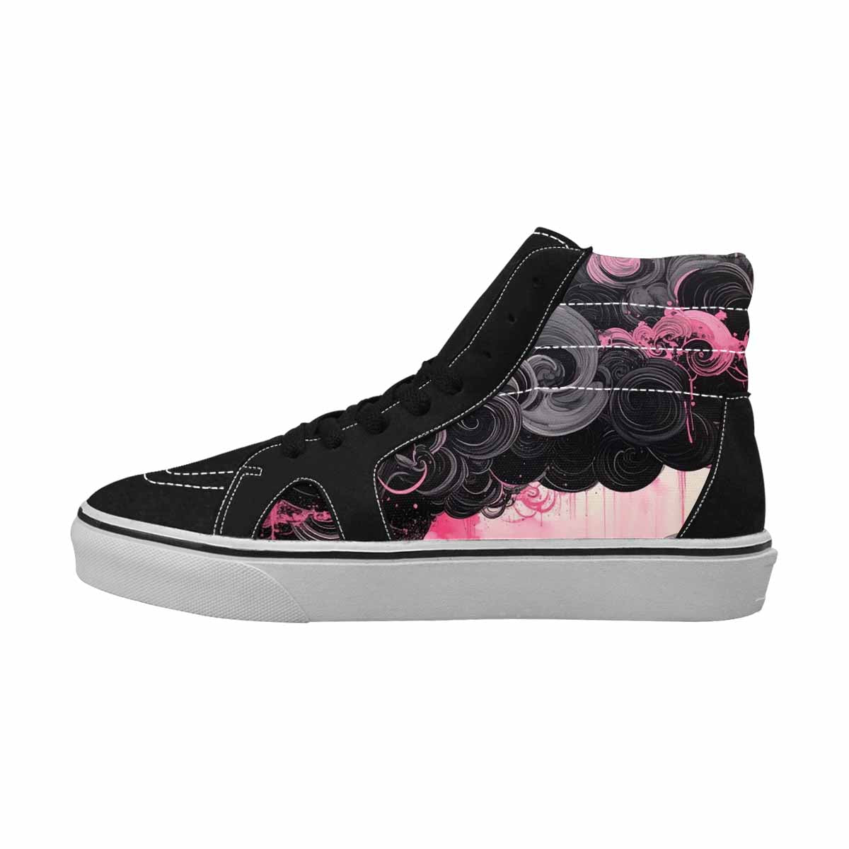 MEN'S Van Gogh Swirl High Top Canvas Aesthetic Shoes