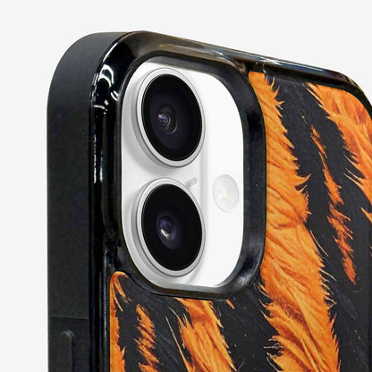 iPhone 16 Case — Bold Tiger Stripe, Custom Designed Case Cover