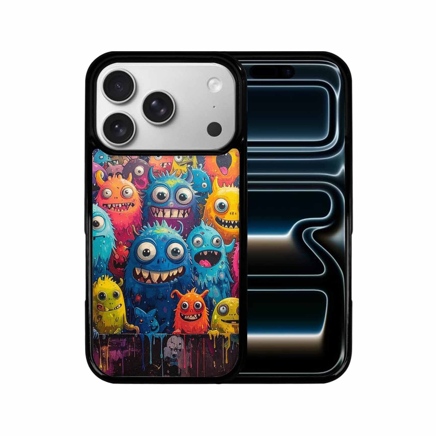 iPhone 17 Pro Case — Monsters General Cartoon Monst Kq1 Cartoon, Custom Made Phone Cover