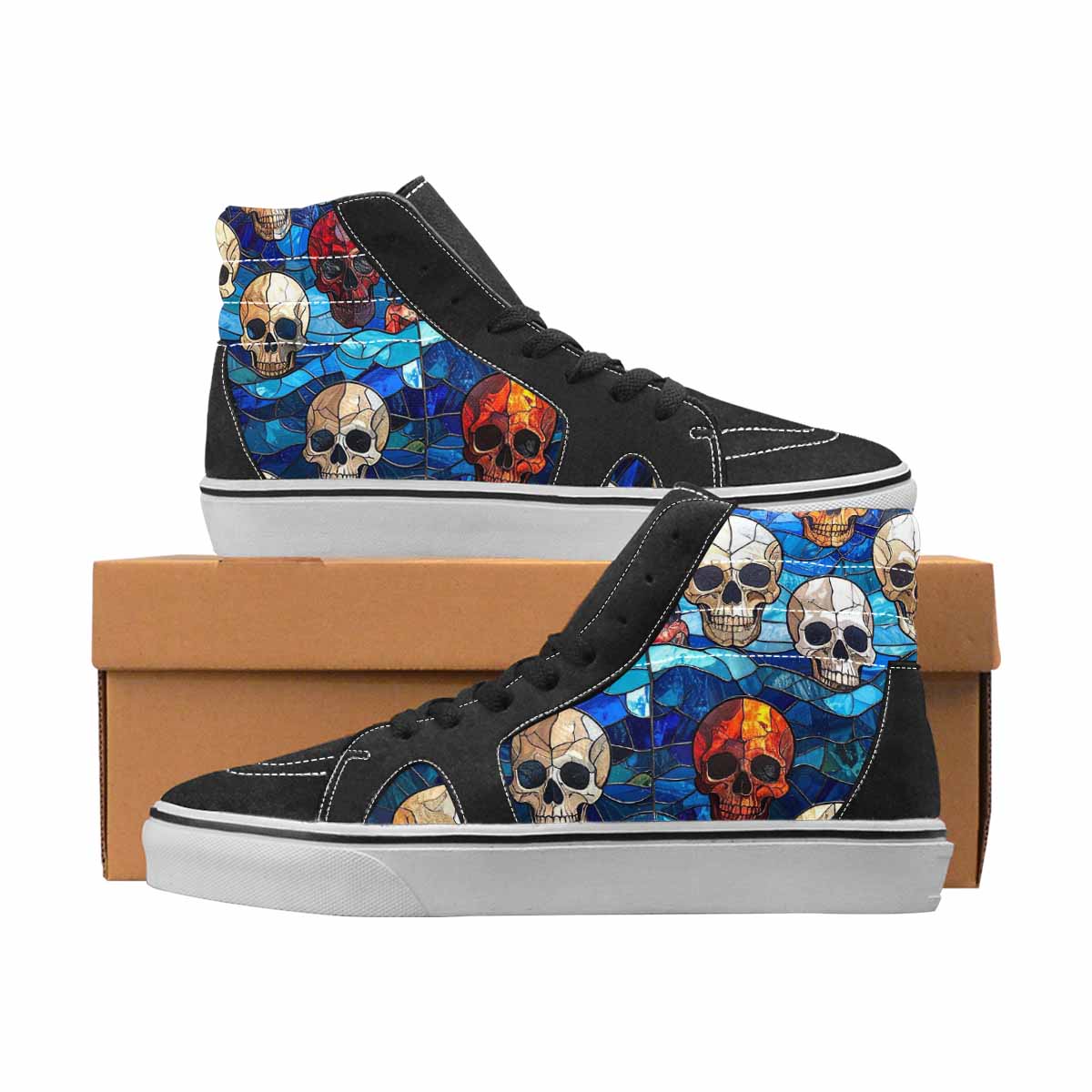 WOMEN'S Skull Waves Pattern 3 Ferion