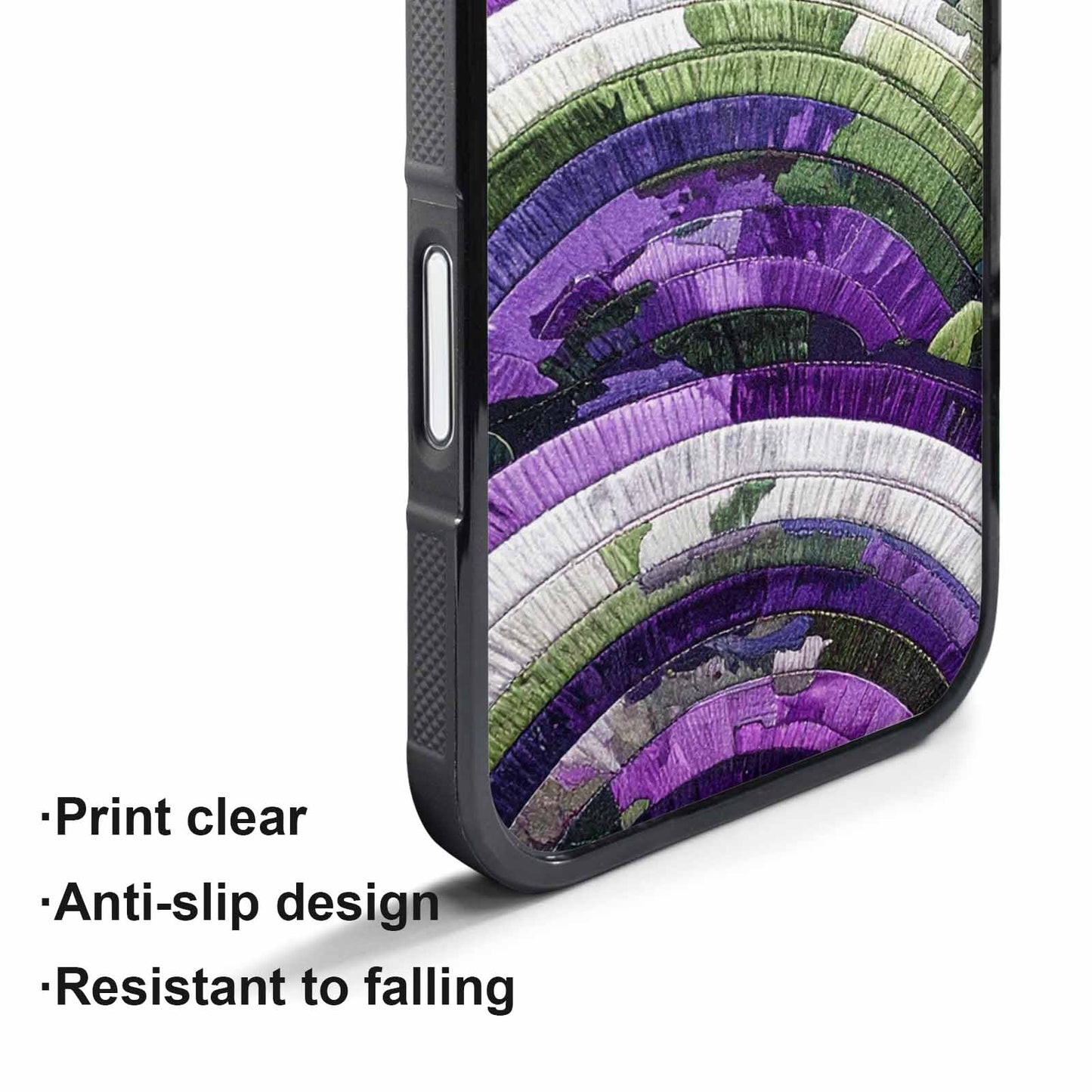 iPhone 17 Air Case — Vivid Camo Genderqueer Pride Camo, Original Design Phone Case