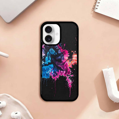 iPhone 17 Case — Black And White Style Tie Dye, Custom Print Case Cover