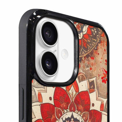 iPhone 17 Case — Small Mandala Pattern, Randomly Floral, Custom Designed Case Cover