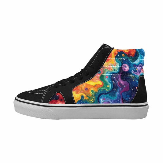 MEN'S Galaxy Art - High Top Canvas Dreamcore Shoes