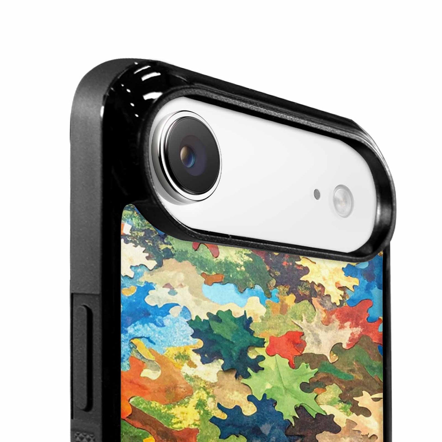 iPhone 17 Air Case — Camo Patches Full Color Vibrant Camo, Customized Protective Case