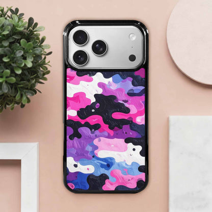 iPhone 17 Pro Max Case — Vivid Camo Genderfluid Camo, Personalized Phone Case
