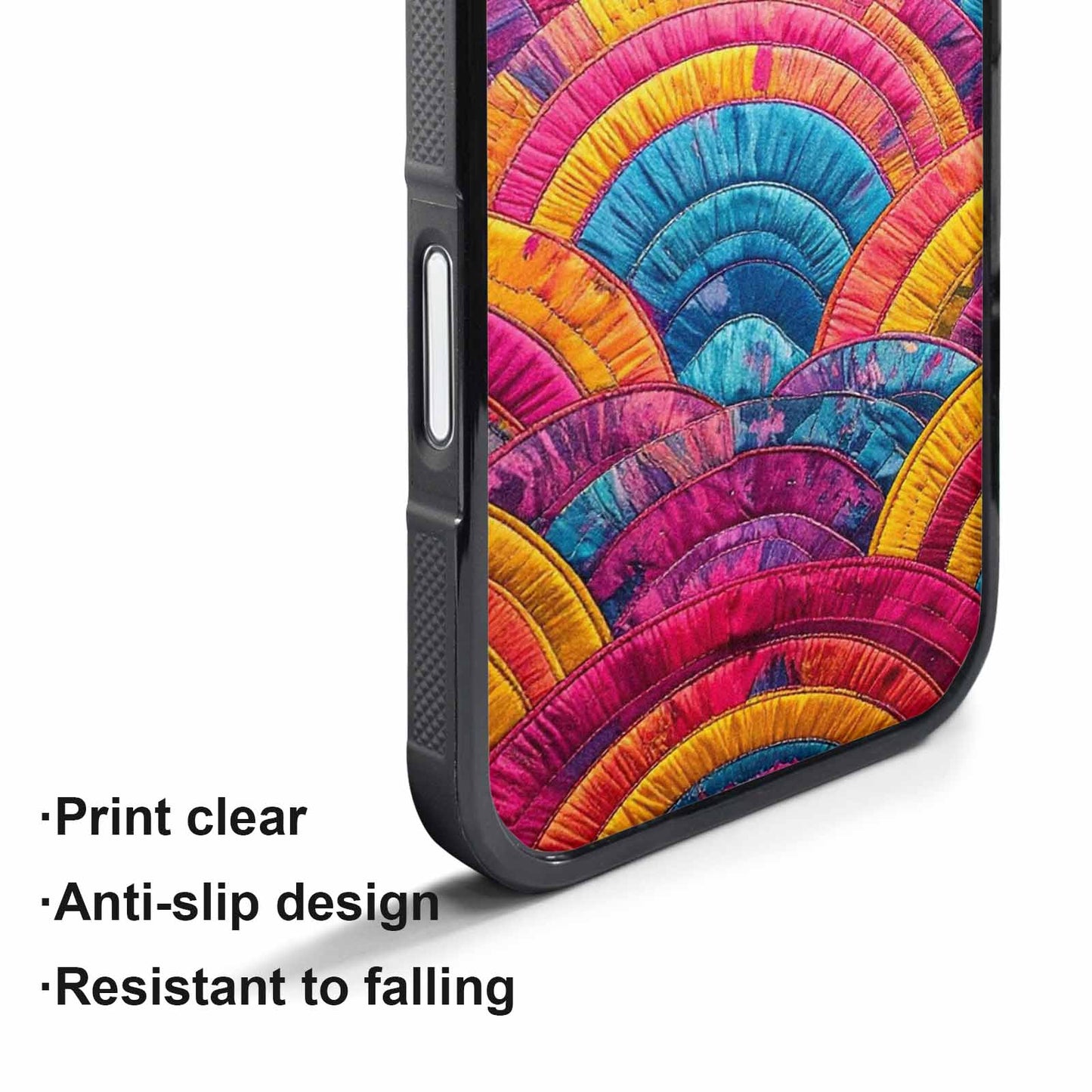 iPhone 17 Pro Max Case — Vivid Camo Pansexual Camo, Customized Protective Case