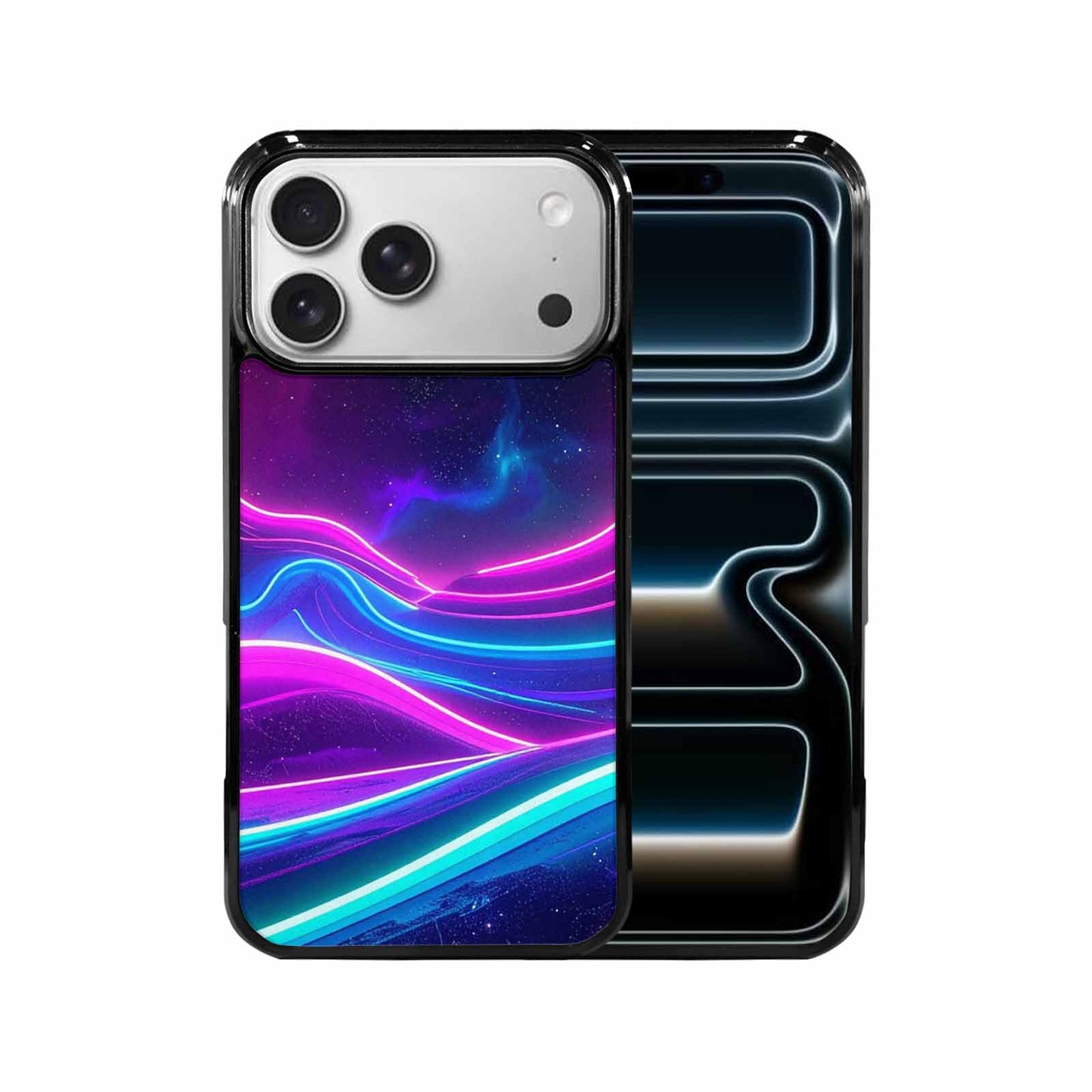 iPhone 17 Pro Max Case — Neon Cartoon Retro Vintage, Custom Designed Case Cover