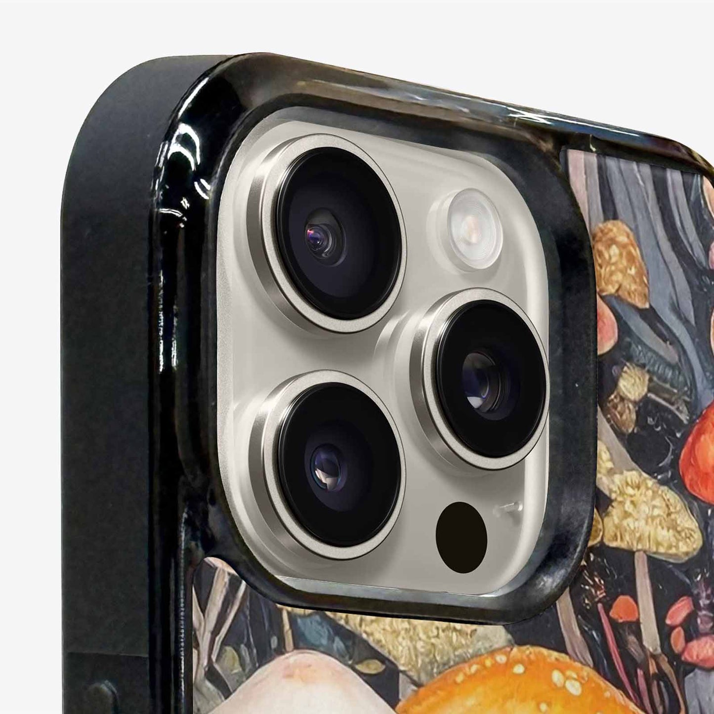 iPhone 16 Pro Max Case — Mushrooms Pattern Hundreds Of, Customized Protective Case