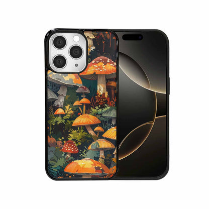 iPhone 15 Pro Max Case — Mushrooms Camomushrooms Patter, Custom Designed Case Cover