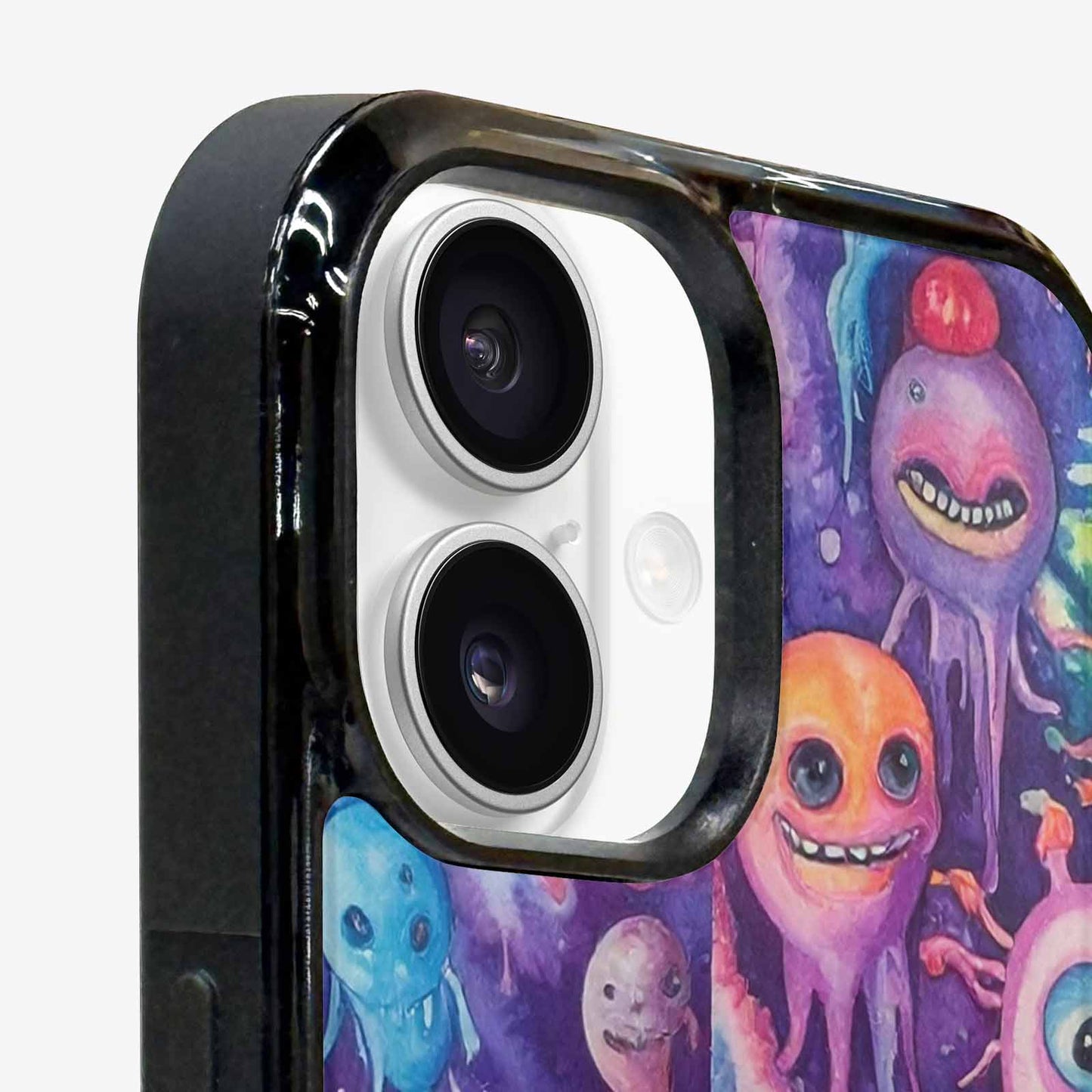 iPhone 16 Case — Aliens Tie Dyemelting Aliens P, Custom Designed Case Cover