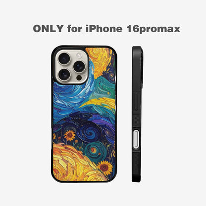 iPhone 16 Pro Max Case — Blend All Versions Together Melting Together, Custom Print Case Cover