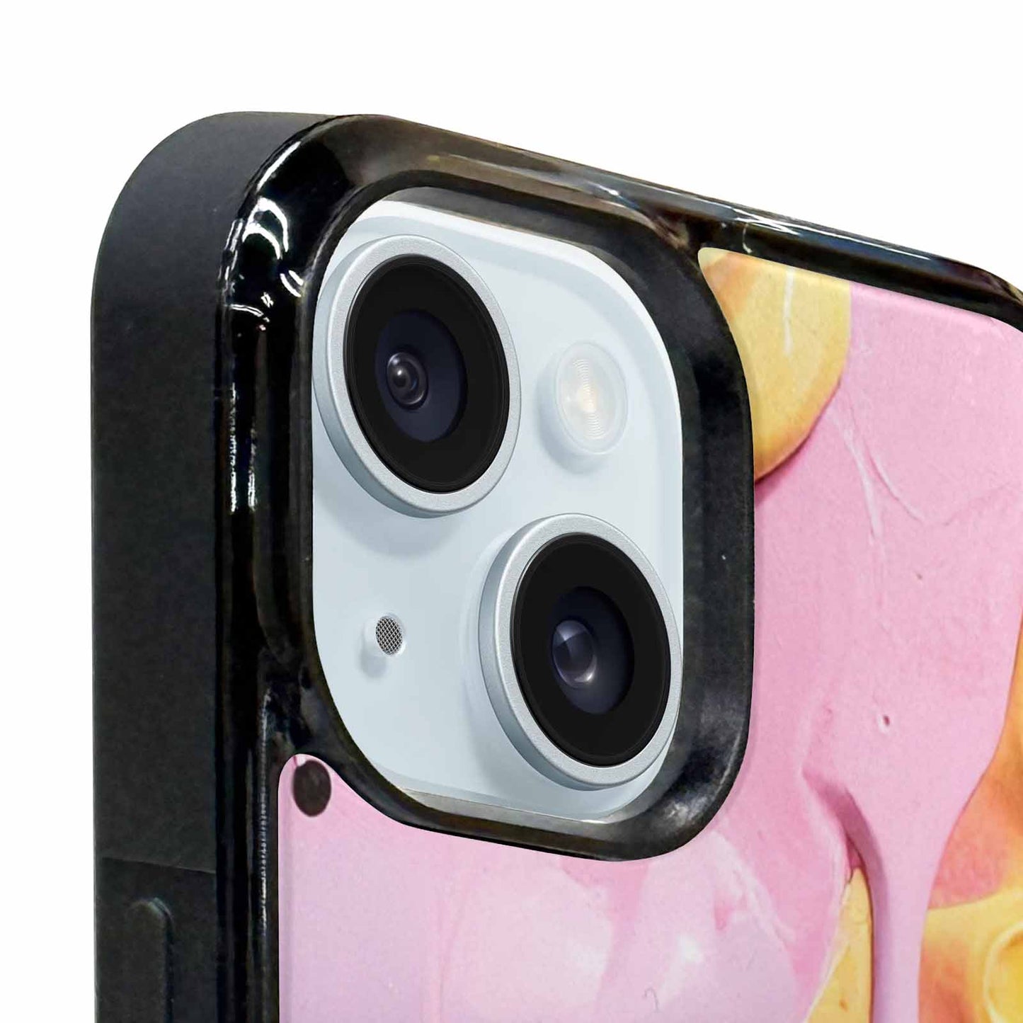 iPhone 15 Plus Case — Soft Serve Swirl Monster Characters, Personalized Phone Case