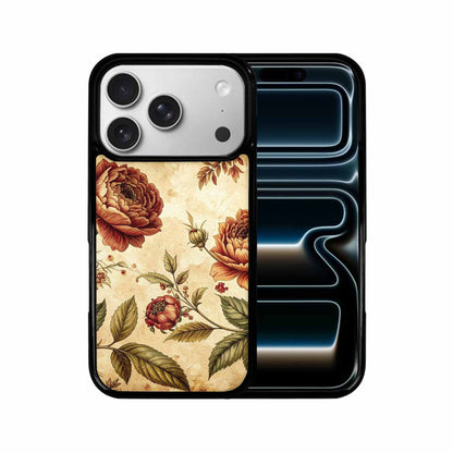 iPhone 17 Pro Case — Vintage Botanical Art Pattern Floral, Unique Phone Case Design