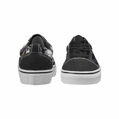 WOMEN'S Rainbow From Skull S Lace-Up Canvas Aesthetic Shoes