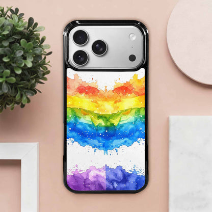 iPhone 17 Pro Max Case — Watercolor Splash Abstract Pattern, Watercolor Abstract, Original Design Phone Case