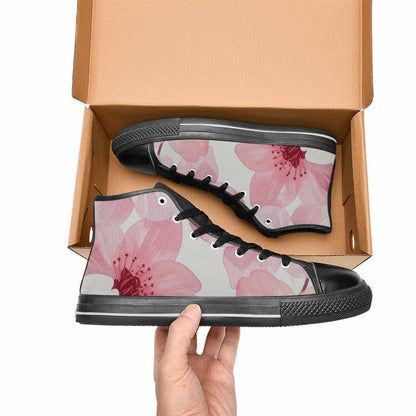 WOMEN'S Japanese Cherry Blossom High Top Canvas Y2K Shoes