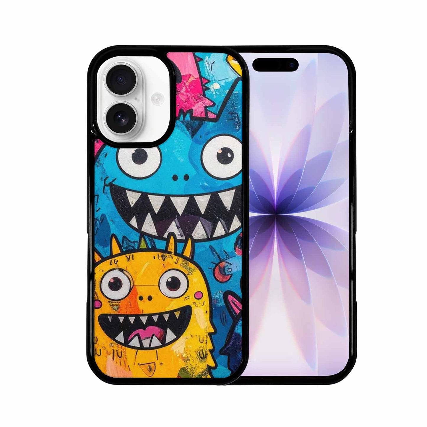 iPhone 17 Case — Seamless Repeating Pattern Of Cartoon Cute, Customized Protective Case