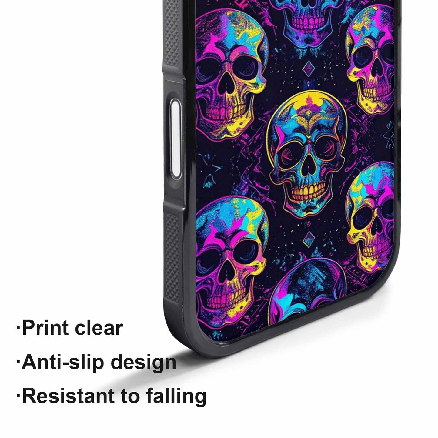 iPhone 17 Pro Case — Skull Dark Art Gothic Print Gothic, Custom Art Phone Cover