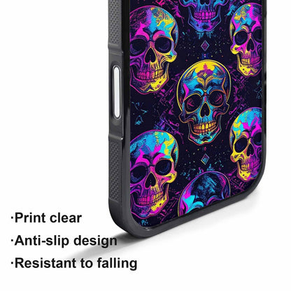 iPhone 17 Pro Case — Skull Dark Art Gothic Print Gothic, Custom Art Phone Cover