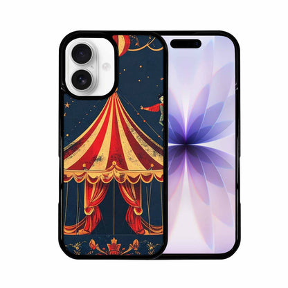 iPhone 17 Case — Vintage Circus Art Pattern Retro Vintage, Custom Made Phone Cover
