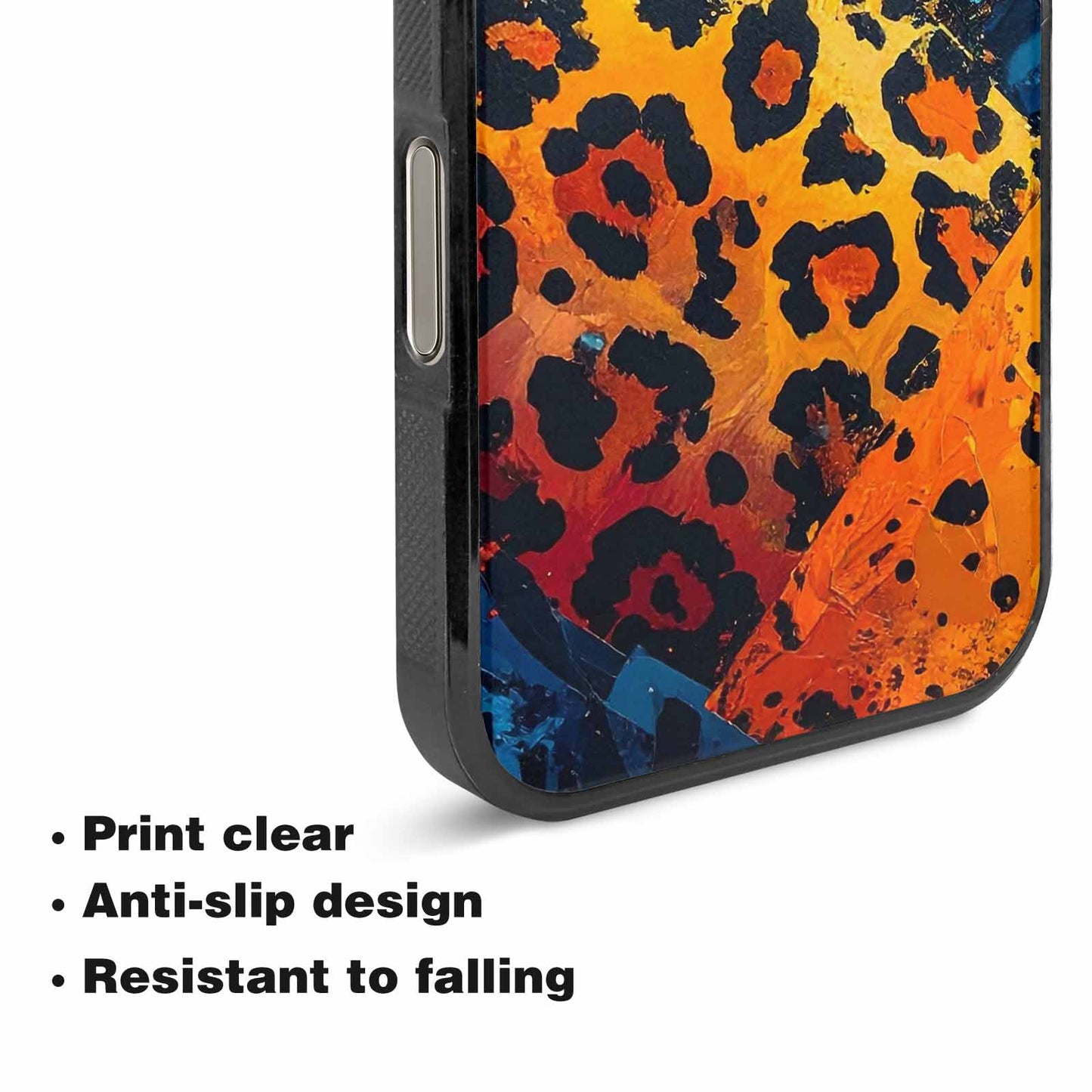 iPhone 16 Pro Case — Full Color Vibrant Animal Print Animal, Custom Phone Case