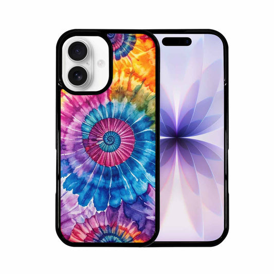 iPhone 17 Case — Small Tie Dye Swirl Tie Dye, Unique Phone Case Design