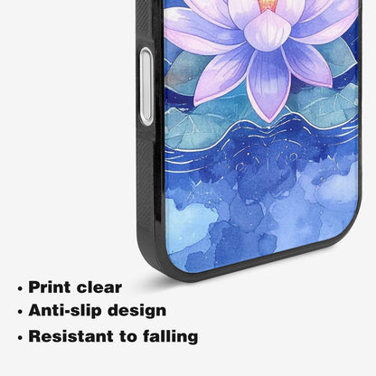 iPhone 16 Plus Case — Water Lilies Impressionist, Custom Designed Case Cover