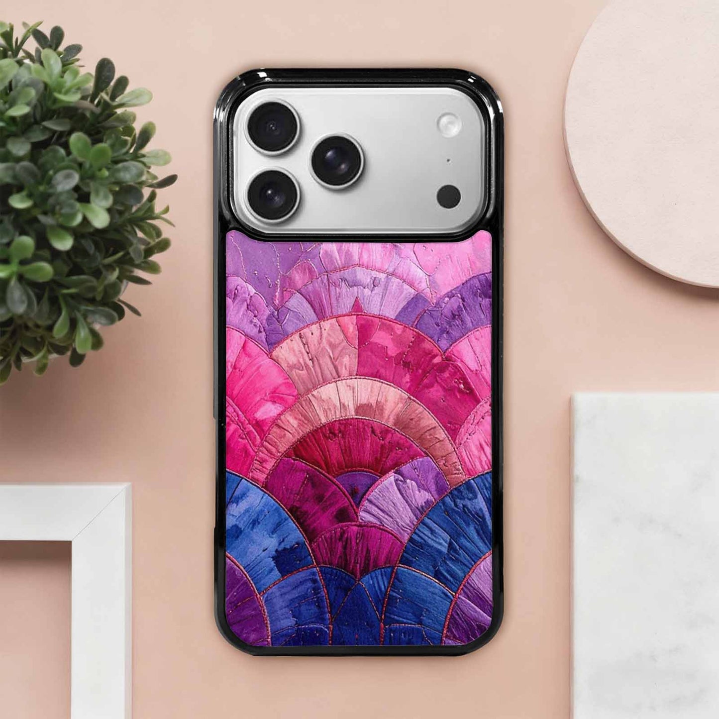 iPhone 17 Pro Max Case — Vivid Camo Bisexual Camo, Custom Print Case Cover