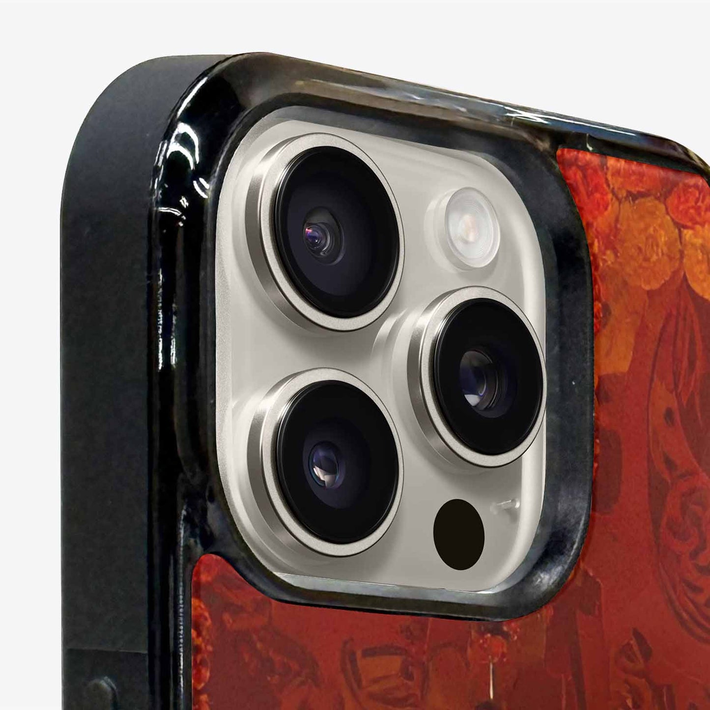 iPhone 16 Pro Max Case — Marigold Day Of The Dead Marigold, Custom Printed Phone Case