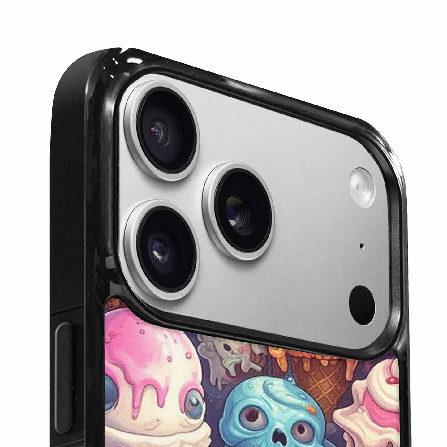 iPhone 17 Pro Max Case — Ice Cream Monsters Skullsmelti Gothic Skulls, Original Design Phone Case