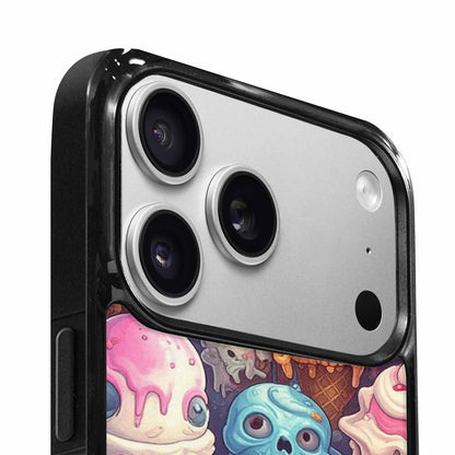 iPhone 17 Pro Max Case — Ice Cream Monsters Skullsmelti Gothic Skulls, Original Design Phone Case