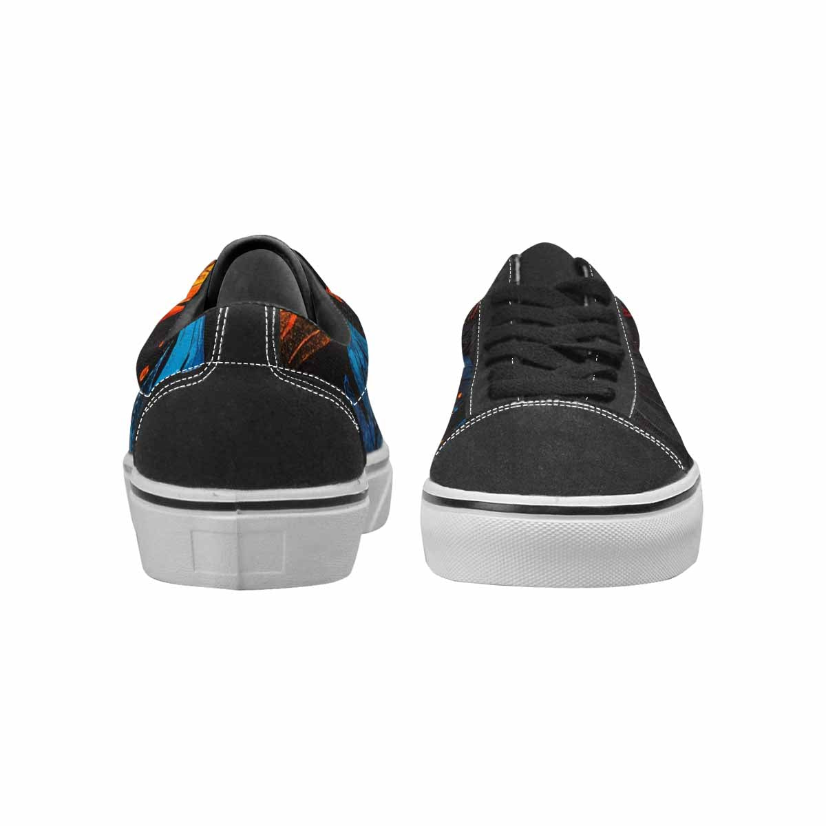 WOMEN'S Flame Burst Lace-Up Canvas Dreamcore Shoes