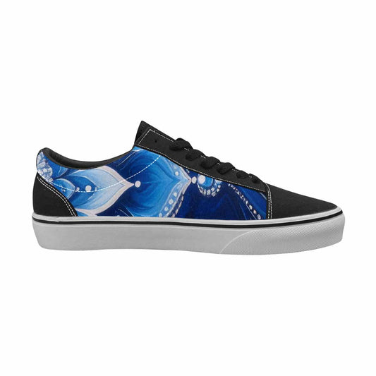 WOMEN'S Boho Mandala Canvas Lace-Up Neon Fantasy Sneakers