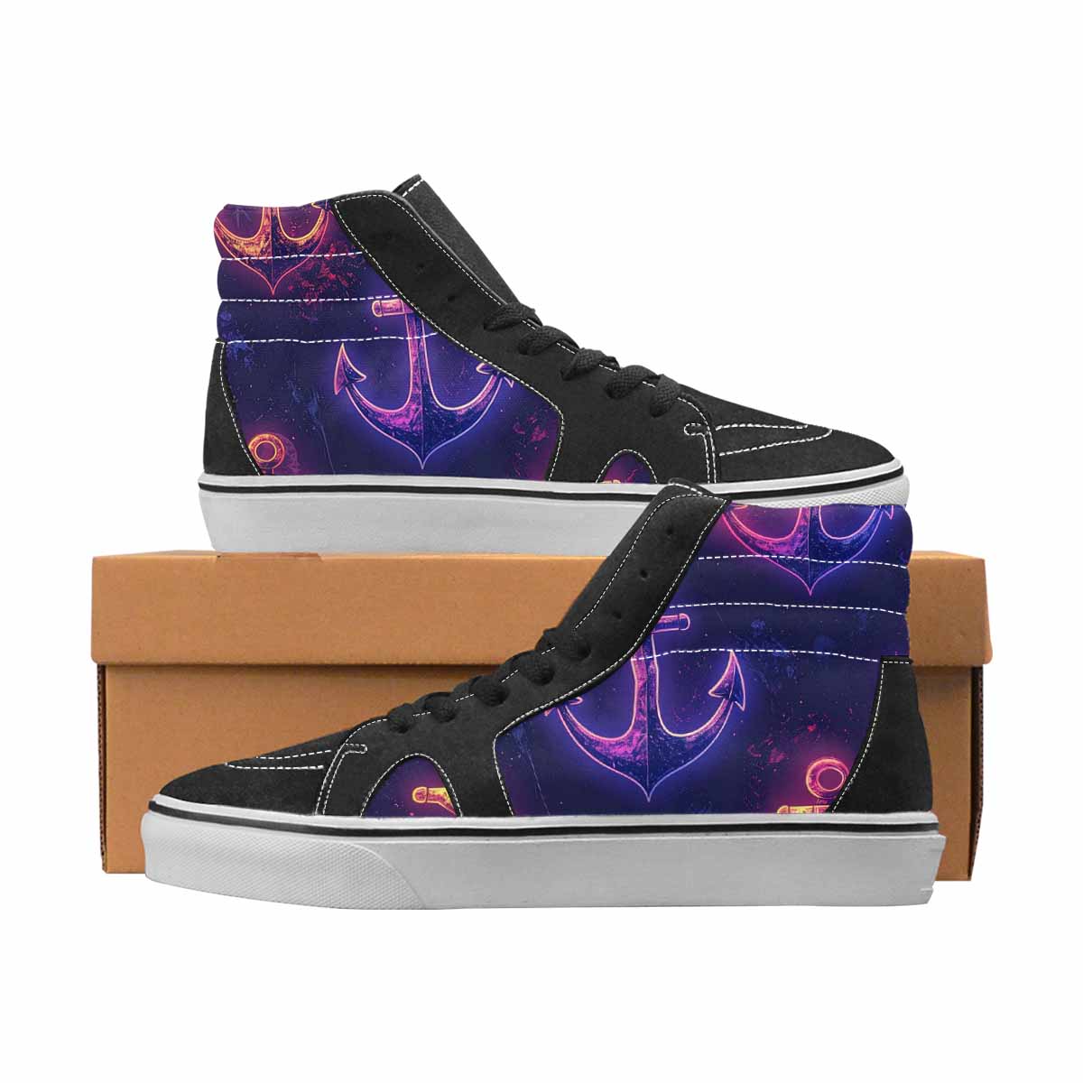 WOMEN'S Hand Drawn Bling Anchor 22 Ferion