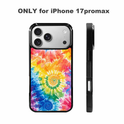 iPhone 17 Pro Max Case — Small Tie Dye Swirl Tie Dye, Custom Art Phone Cover