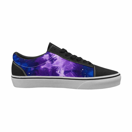 WOMEN'S Cosmic Tie Dye Canvas Lace-Up Dreamcore Custom Sneakers