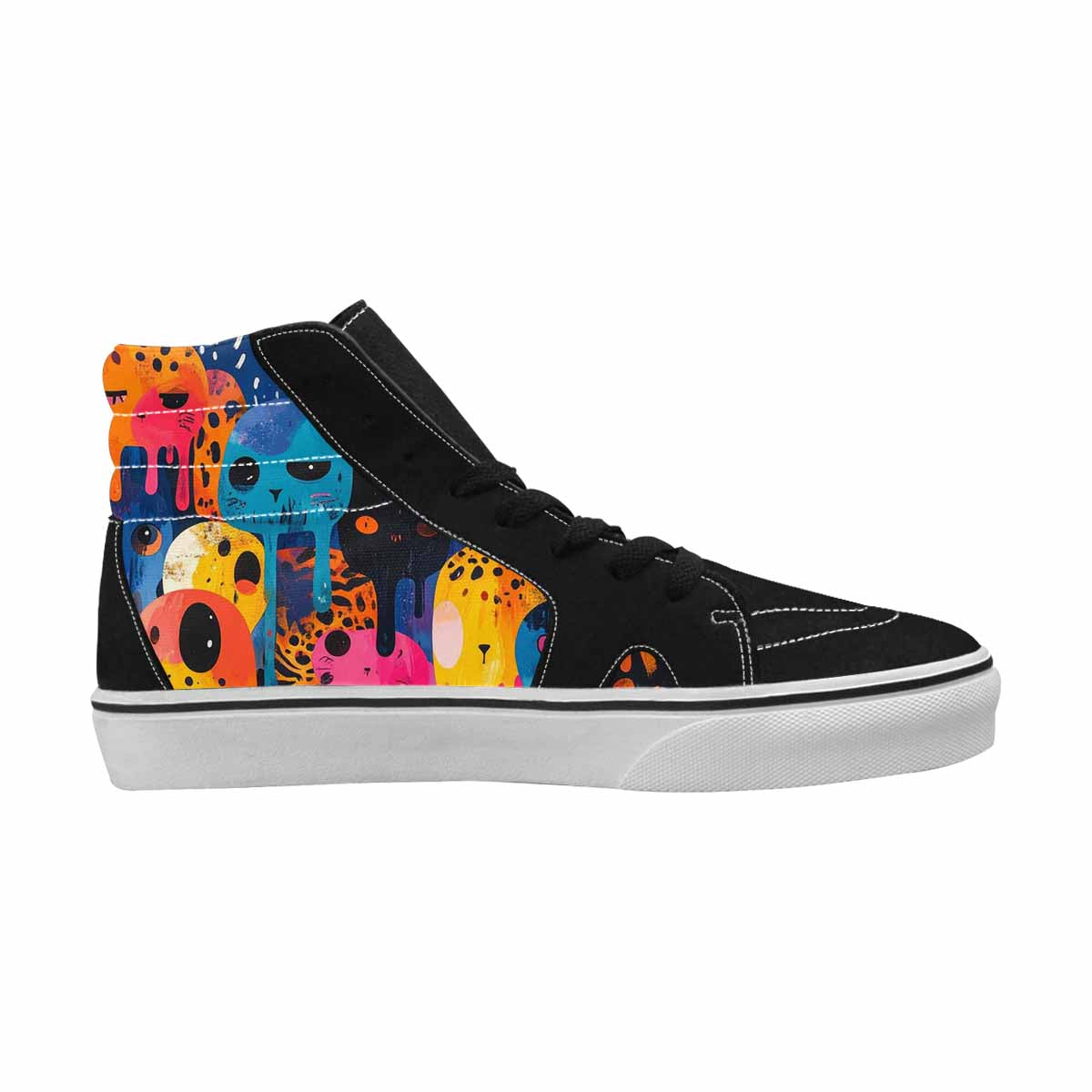 MEN'S Melting Aliens High Top Canvas Dreamcore Shoes