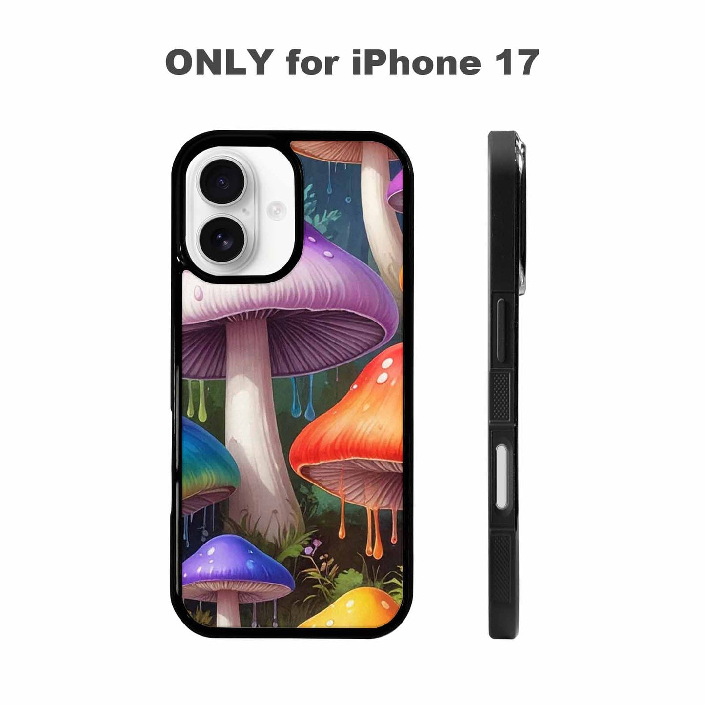 iPhone 17 Case — Overlapping Endlessly No Empty Galaxy Space, Personalized Phone Case