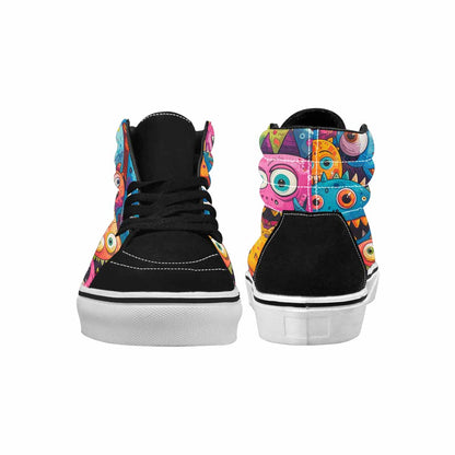 WOMEN'S Goofy Cartoon Monster High Top Canvas Y2K Shoes