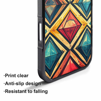 iPhone 17 Air Case — Vintage Summer Diamond Retro Vintage, Customized Protective Case