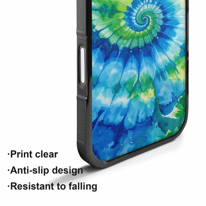 iPhone 17 Case — Small Tie Dye Swirl Tie Dye, Custom Print Case Cover