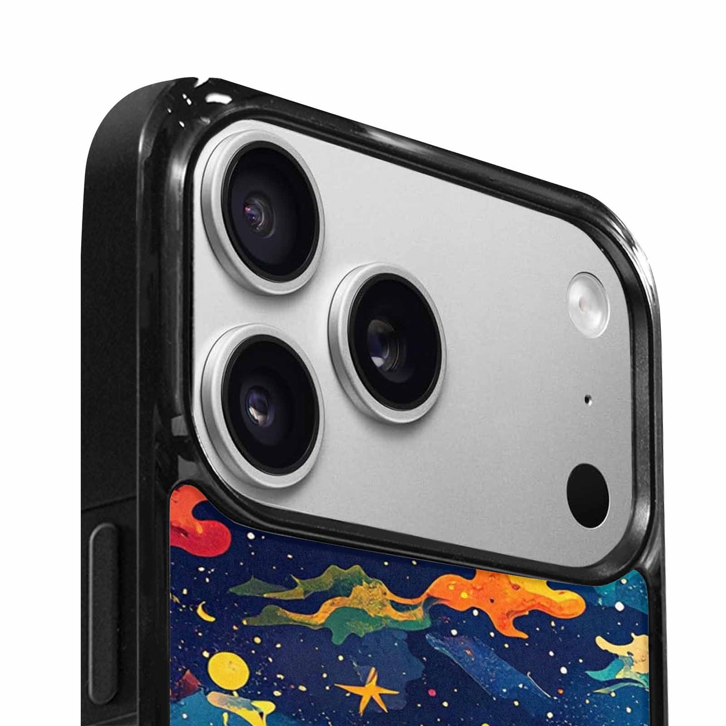 iPhone 17 Pro Max Case — Cosmic Camo Harmony Galaxy Space, Custom Phone Case